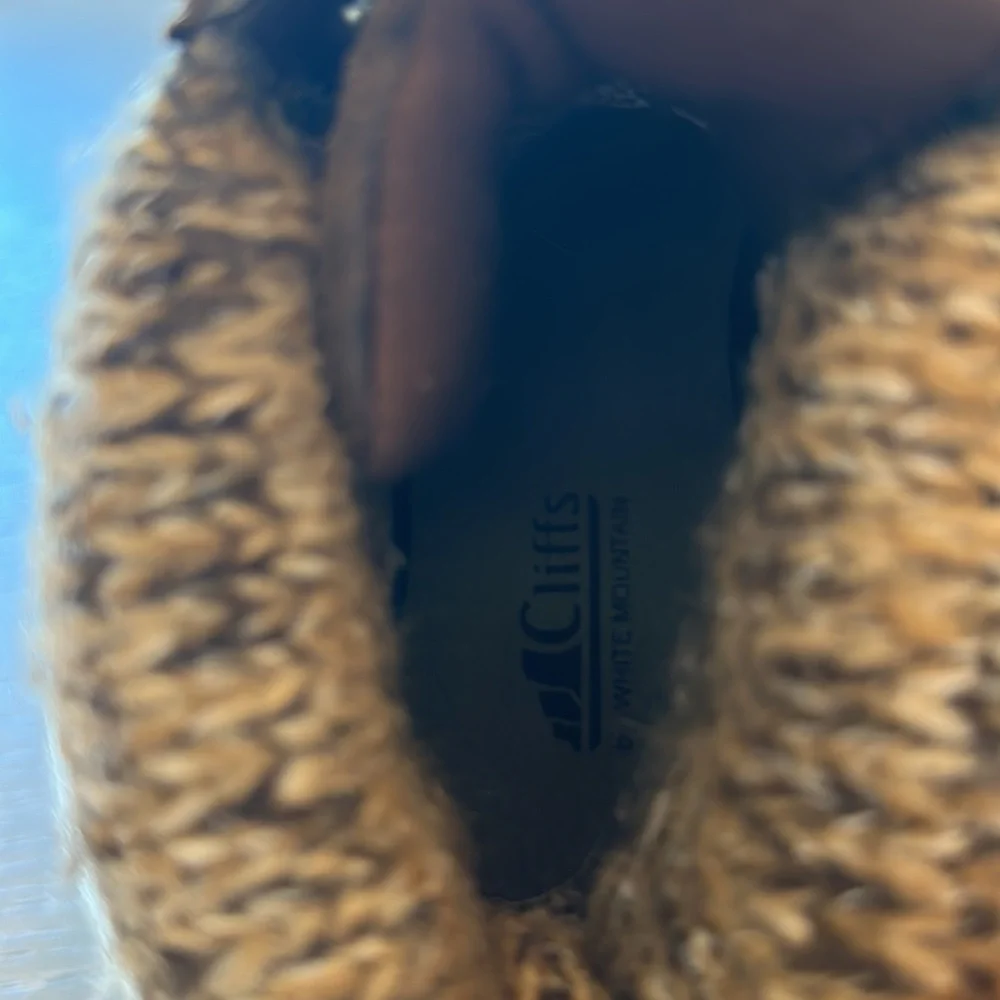 Cliff's by White Mountain Women Decker Brown Faux Leather Lace up Boots - Picture 9 of 9